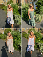Load image into Gallery viewer, Printed tie up dress
