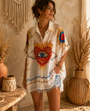 Load image into Gallery viewer, Eye heart shirt oversized
