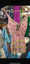 Load image into Gallery viewer, Ruffle mirrored boho strappy dress
