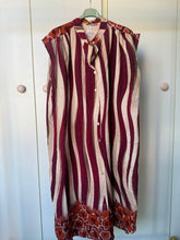 Load image into Gallery viewer, Stripe &amp; leopard flowly dress
