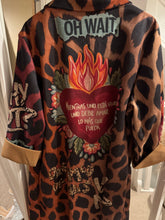Load image into Gallery viewer, Oh wait leopard suede jacket
