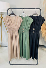 Load image into Gallery viewer, Elasticated sun dress

