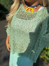 Load image into Gallery viewer, Light crochet poncho
